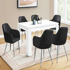 Table à manger, 60 Rectangulaire, Blanche