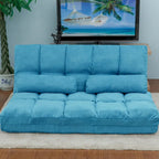 Canapé Chaise Longue avec Deux Coussins