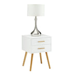 Table d'appoint 2 tiroirs Oslo