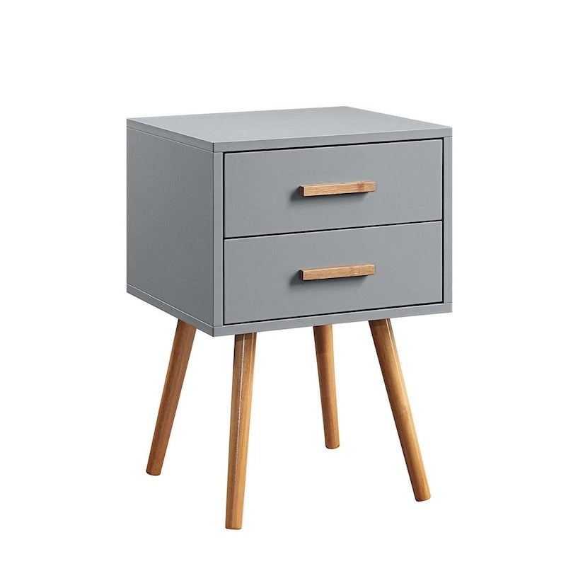 Table d'appoint 2 tiroirs Oslo