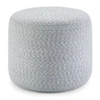 Pouf tressé rond Brodie