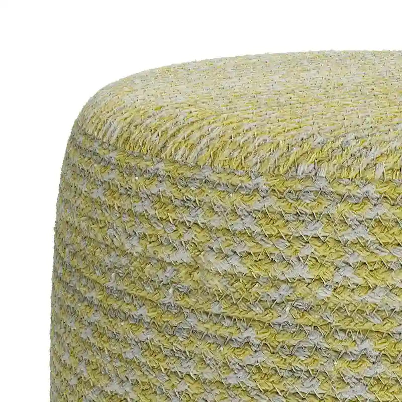 Pouf tressé rond Brodie
