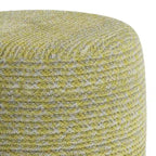 Pouf tressé rond Brodie