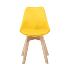 Chaises de salle à manger Chaises de bureau en bois sans roulettes Lot de 2