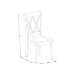 Table de salle à manger avec chaises, noir (Option Pièces)