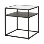 Table d'appoint Ada, finition bronze noirci