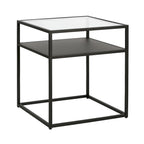 Table d'appoint Ada, finition bronze noirci