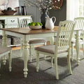 Table rectangulaire à pieds The Gray Barn Cumberland Creek, muscade et blanche