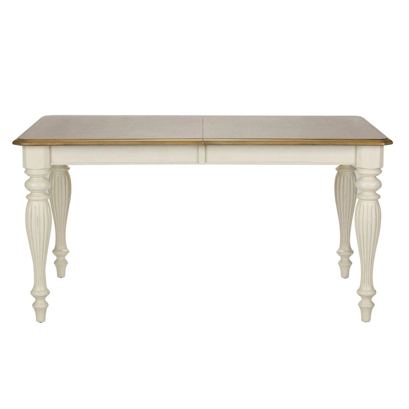Table rectangulaire à pieds The Gray Barn Cumberland Creek, muscade et blanche