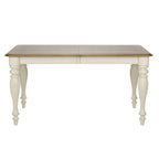 Table rectangulaire à pieds The Gray Barn Cumberland Creek, muscade et blanche