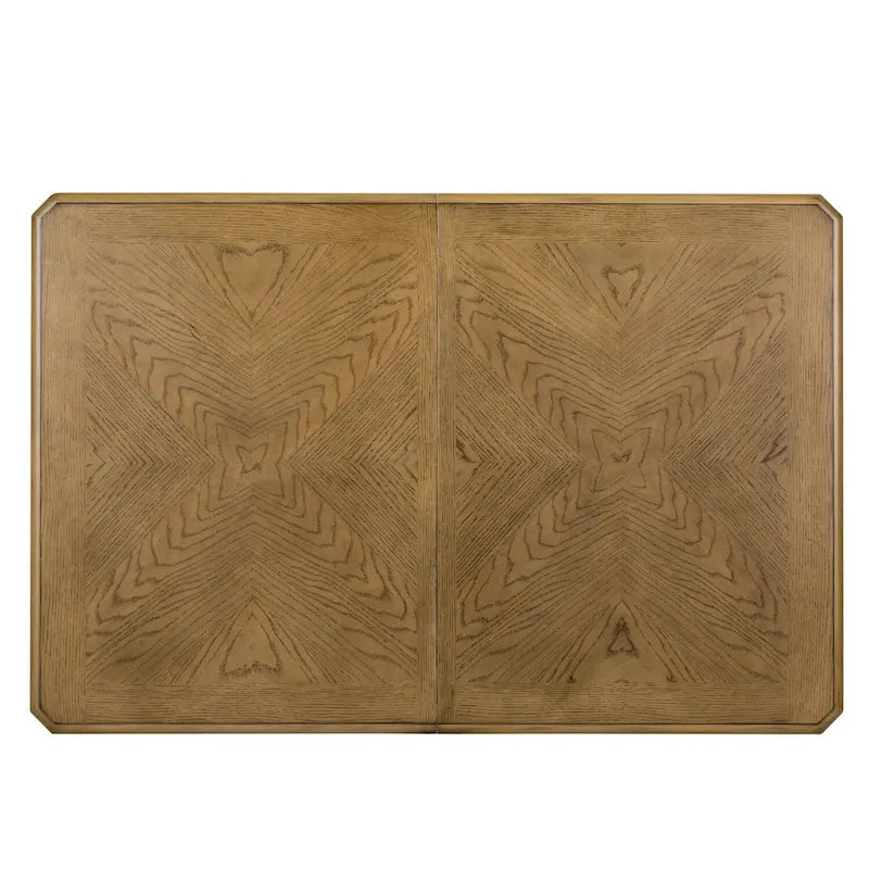 Table rectangulaire à pieds The Gray Barn Cumberland Creek, muscade et blanche
