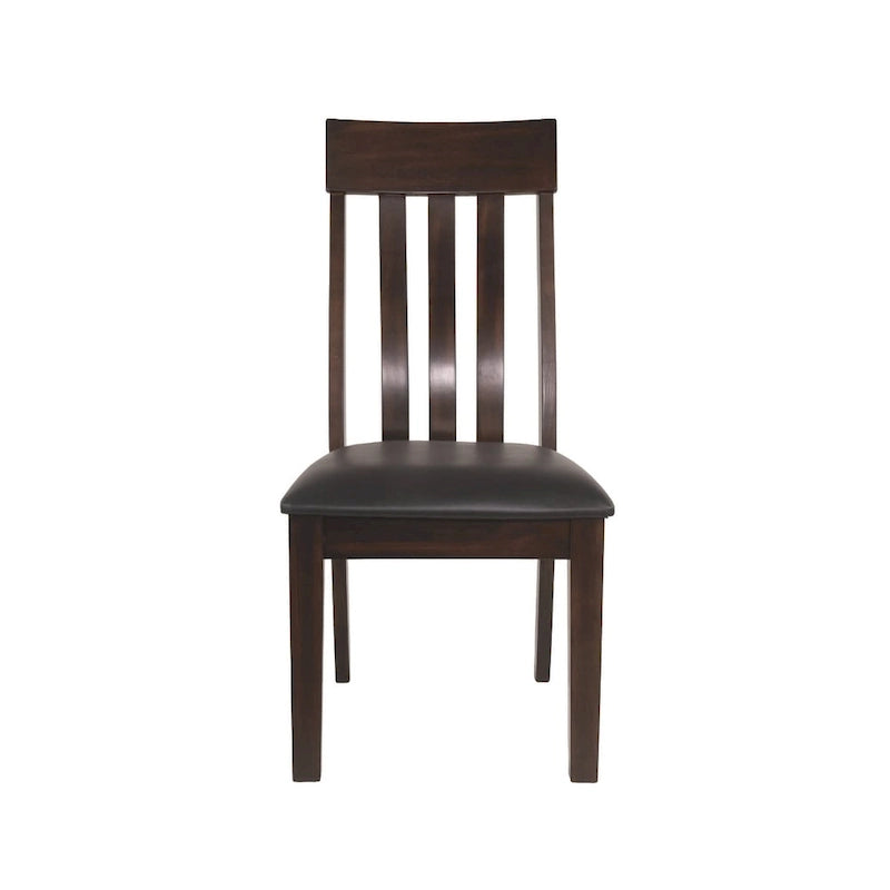 Chaise de salle à manger Haddigan – Brun foncé