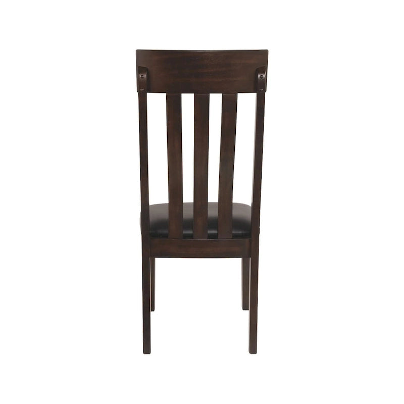 Chaise de salle à manger Haddigan – Brun foncé