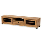 Meuble TV en bois, 1 tiroir, moderne et contemporain