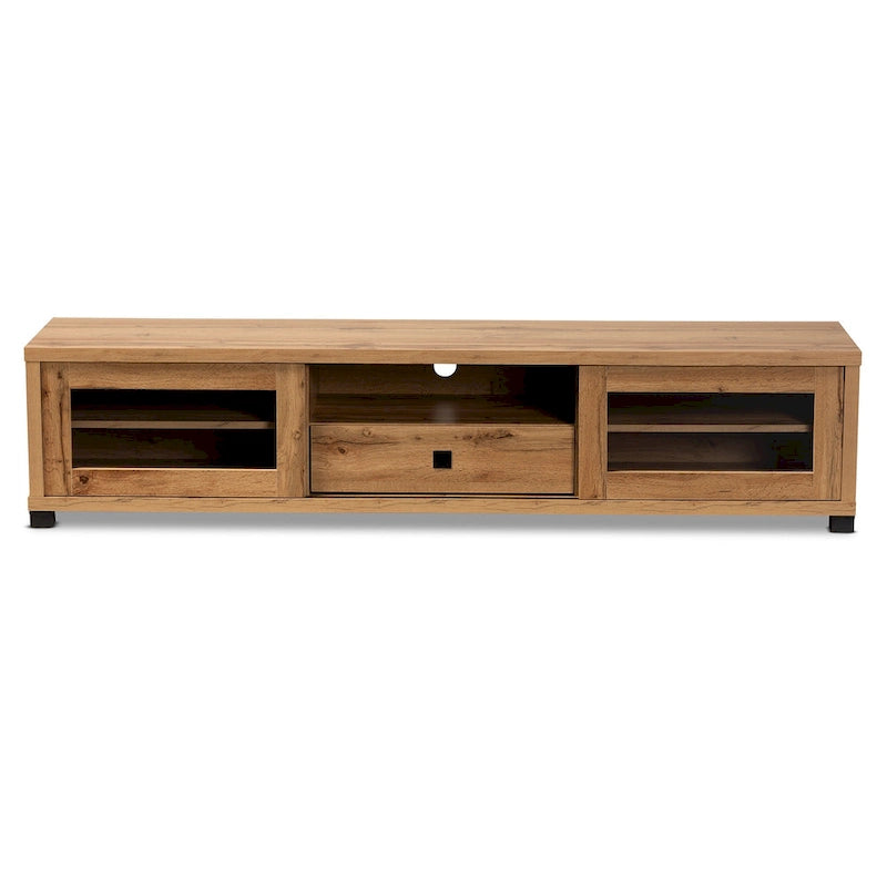 Meuble TV en bois, 1 tiroir, moderne et contemporain