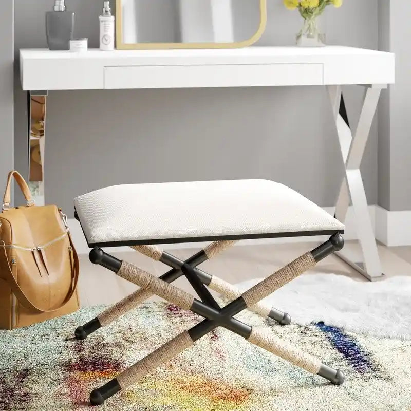 Tabouret d'appoint de la campagne Ella Boho
