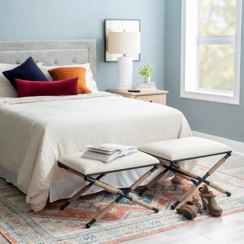 Tabouret d'appoint de la campagne Ella Boho