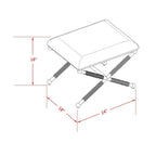 Tabouret d'appoint de la campagne Ella Boho