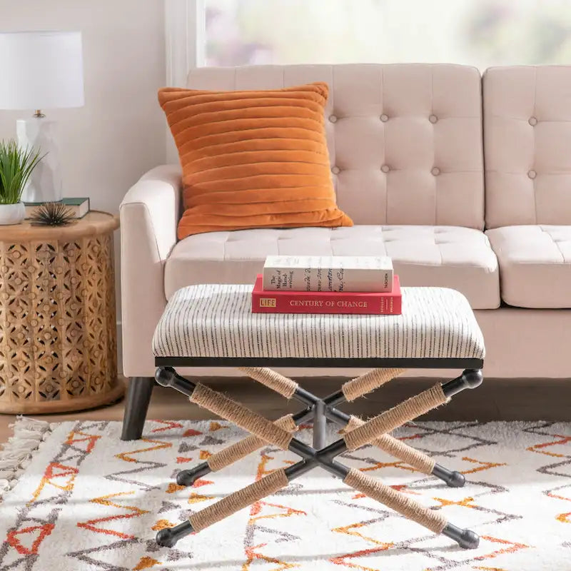 Tabouret d'appoint de la campagne Ella Boho