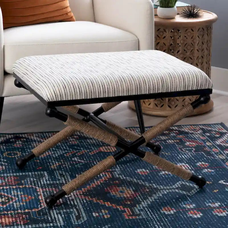Tabouret d'appoint de la campagne Ella Boho