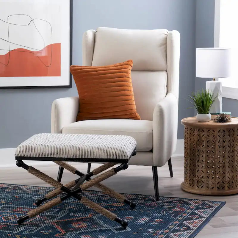 Tabouret d'appoint de la campagne Ella Boho