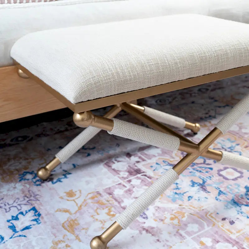 Tabouret d'appoint de la campagne Ella Boho