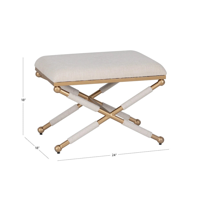 Tabouret d'appoint de la campagne Ella Boho