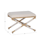 Tabouret d'appoint de la campagne Ella Boho