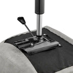 Chaise de bureau pivotante en PU