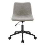 Chaise de bureau pivotante en PU