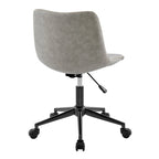 Chaise de bureau pivotante en PU