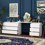 Bureau: Extensible et convertible avec tiroirs spacieux