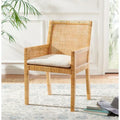 Fauteuil d'appoint côtier Safavieh Almira avec coussin – 22,8 L x 22,4 P x 34,6 H – 23Lx22Px35H