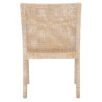Fauteuil d'appoint côtier Safavieh Almira avec coussin – 22,8 L x 22,4 P x 34,6 H – 23Lx22Px35H