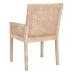 Fauteuil d'appoint côtier Safavieh Almira avec coussin – 22,8 L x 22,4 P x 34,6 H – 23Lx22Px35H