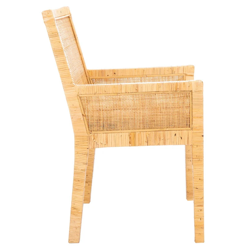 Fauteuil d'appoint côtier Safavieh Almira avec coussin – 22,8 L x 22,4 P x 34,6 H – 23Lx22Px35H