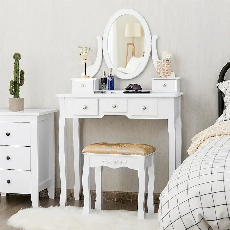 Coiffeuse avec Tabouret