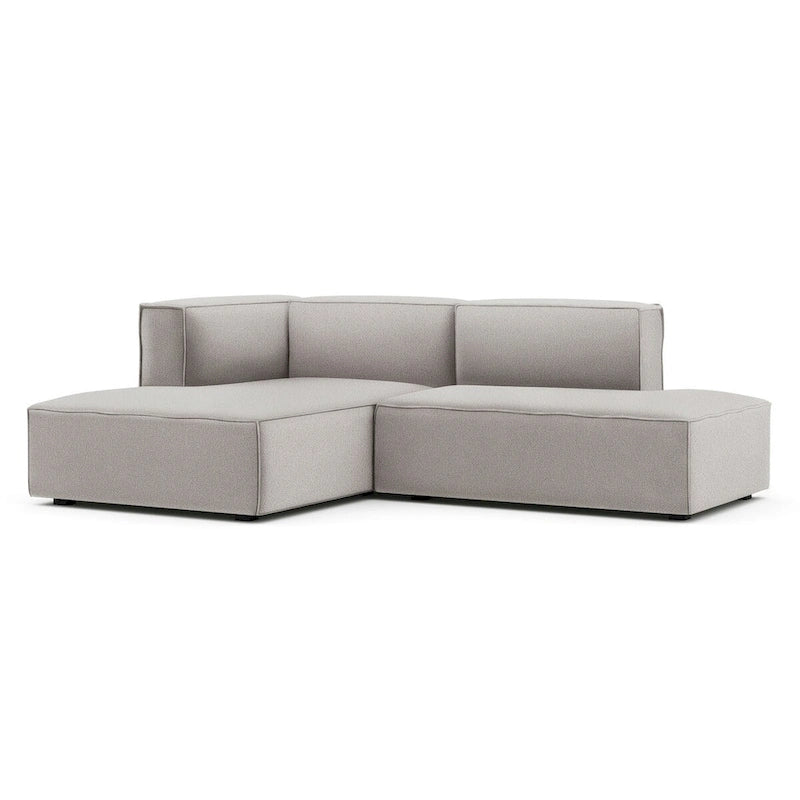 Canapé modulaire profond sectionnel petite chaise, 2 pièces
