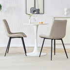 Chaise de salle à manger avec coussin de dossier