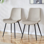 Chaise de salle à manger avec coussin de dossier
