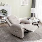 Fauteuil inclinable électrique avec fonction de massage réglable
