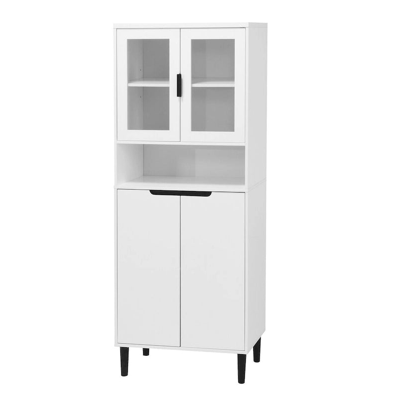 Étagère d'angle 4 niveaux Rainier – 16Lx16Px47H