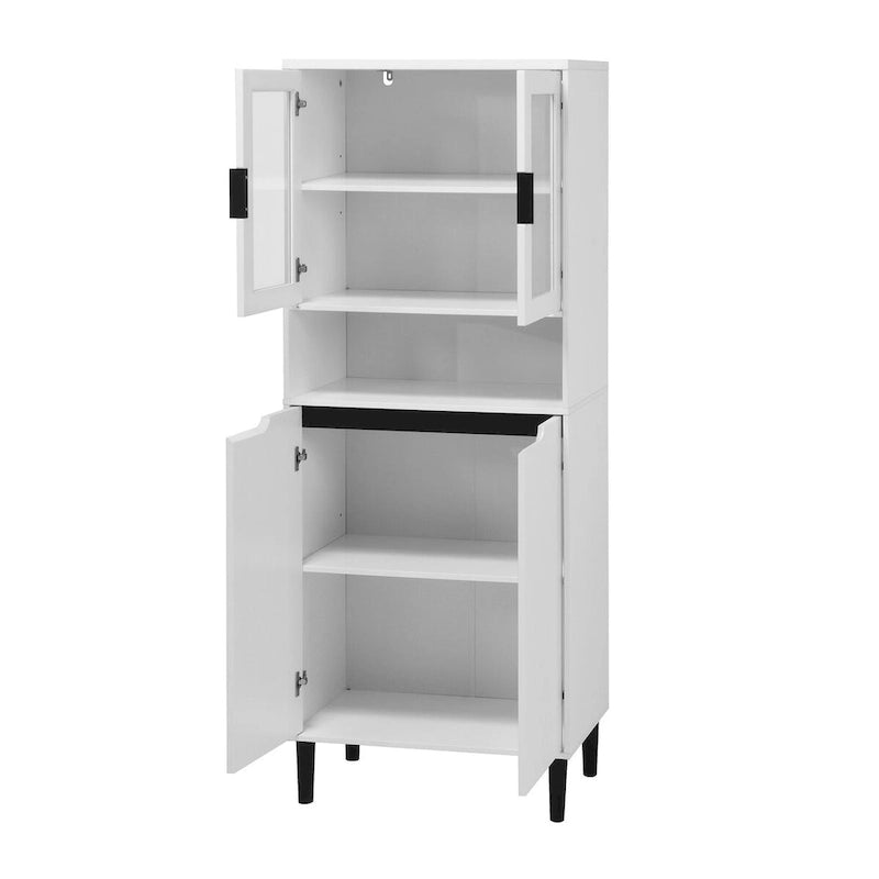 Étagère d'angle 4 niveaux Rainier – 16Lx16Px47H