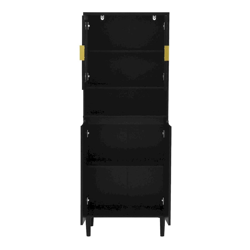 Étagère d'angle 4 niveaux Rainier – 16Lx16Px47H