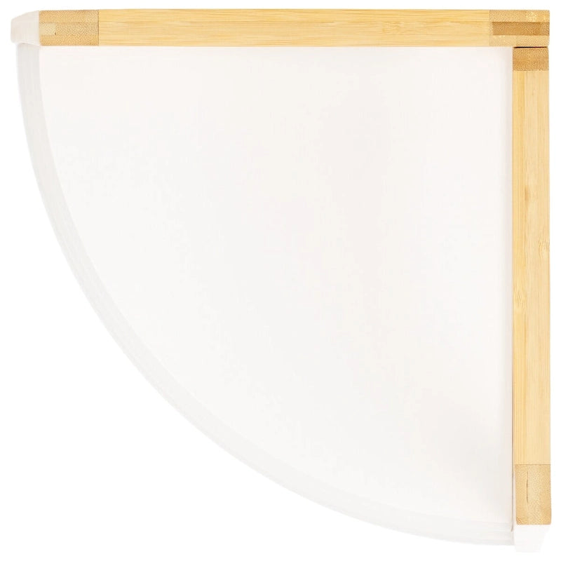 SAFAVIEH Home Rainier, étagère d'angle à 4 niveaux – 40,6 L x 40,6 P x 119,4 H cm