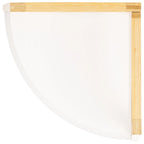 SAFAVIEH Home Rainier, étagère d'angle à 4 niveaux – 40,6 L x 40,6 P x 119,4 H cm