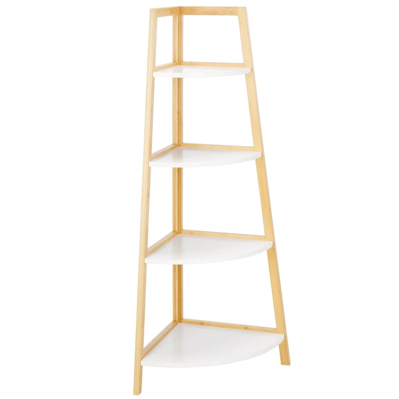 SAFAVIEH Home Rainier, étagère d'angle à 4 niveaux – 40,6 L x 40,6 P x 119,4 H cm